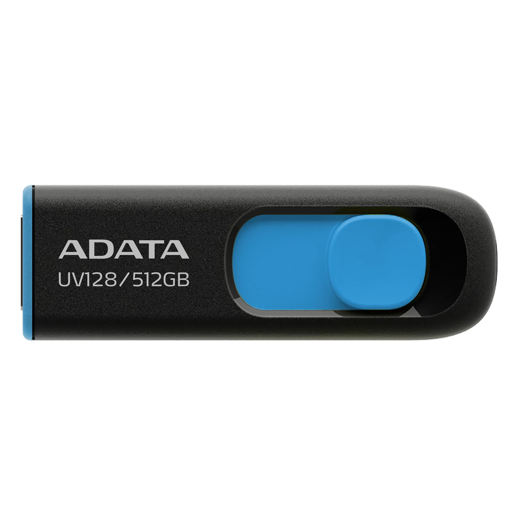 【エイデータ】 USBメモリ UV128 ブラック/ブルー 512GB USB 3.2 Gen 1 高速 最大読込速度100MB/秒 AUV128-512G-RBE-I｜Maison Outre