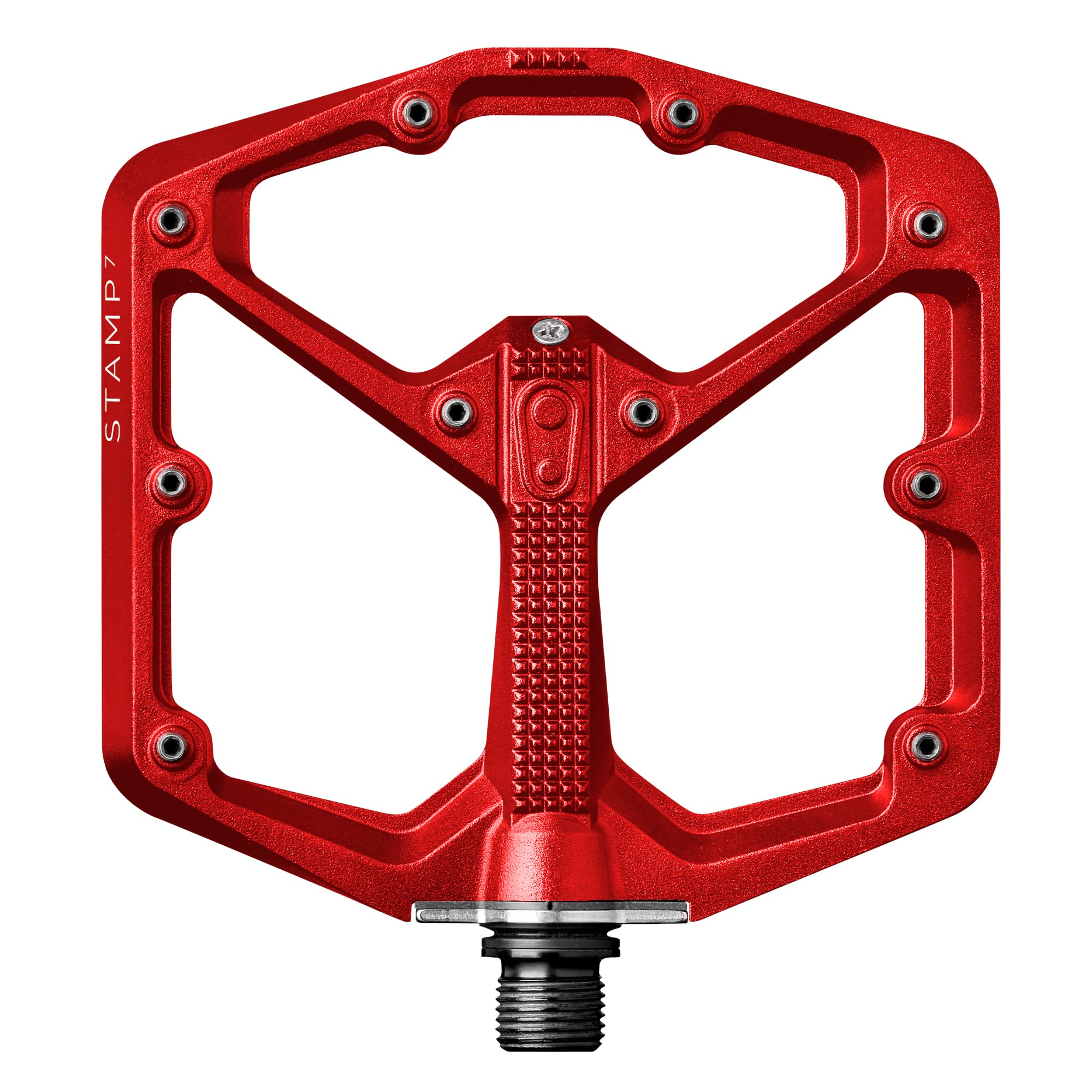 クランクブラザーズ(CRANK BROTHERS) 超軽量 ビンディングペダル スタンプ レッド L 574632