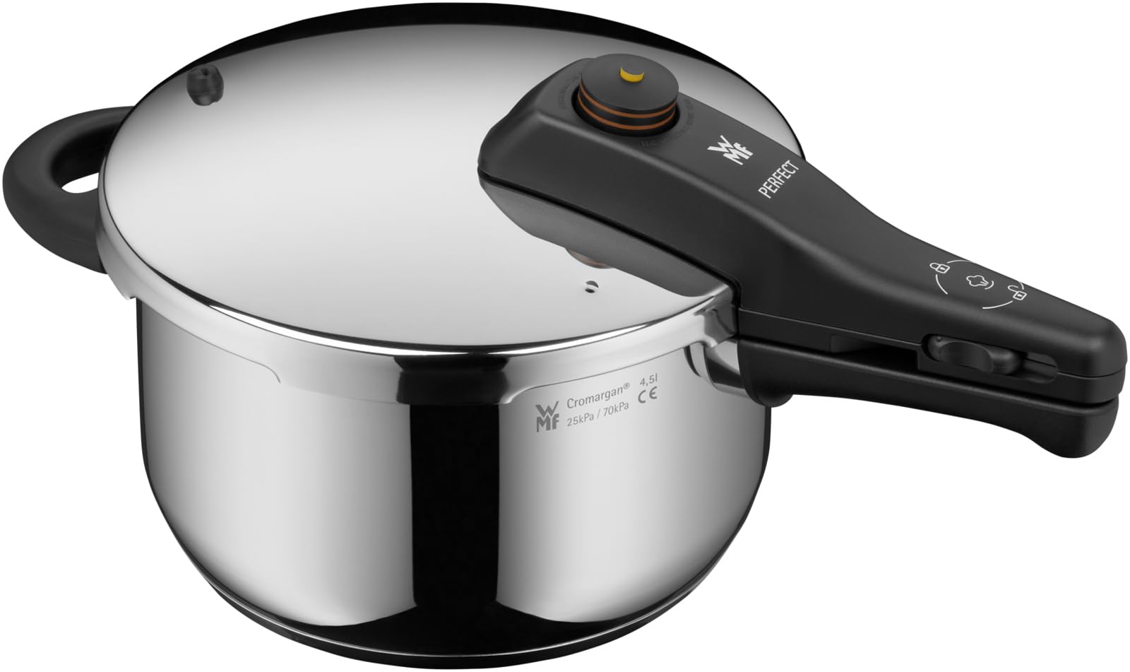 WMF (ヴェーエムエフ) 圧力鍋 4.5L IH ガス火対応 ワンタッチで着脱できるハンドル レシピブック付き 「パーフェクトS」 W0790829990 30,212円