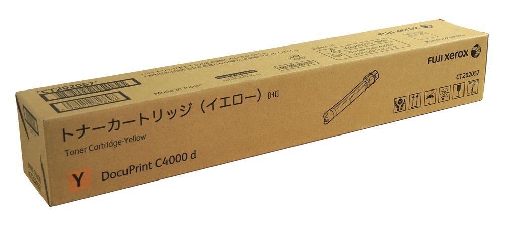 富士フイルムビジネスイノベーションジャパン 大容量トナーカートリッジ イエロー(Y) CT202057｜Maison Outre