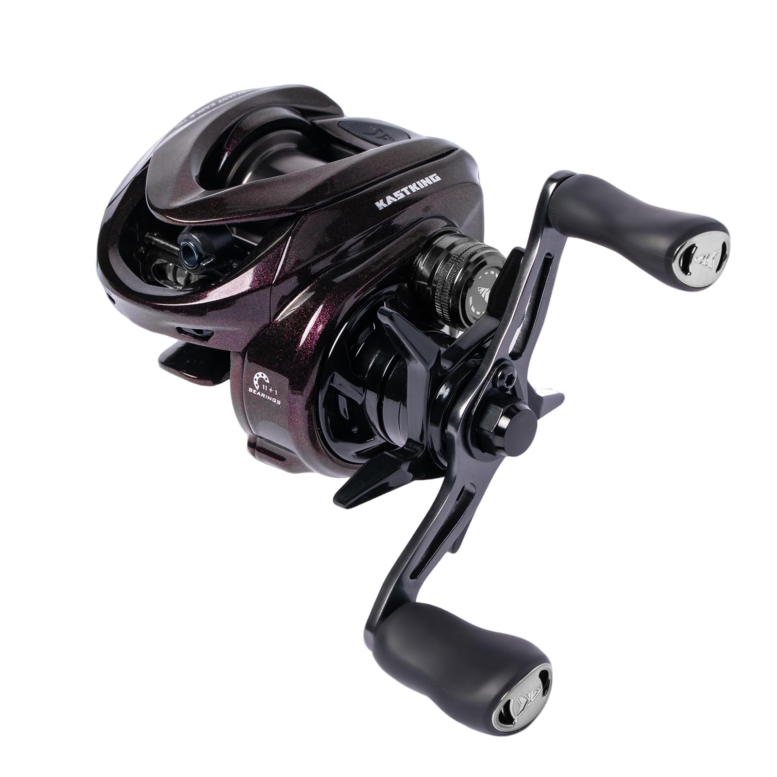 KASTKING VALIANT EAGLE PRO ベイトリール ベイトフィネス 自重128g ギア比8.4:1 超軽量 0.5gルアー対応 渓流 トラウト バス釣り ソルト対応 11+1BB FAFブレーキシステム搭載 カストキング ヴァリアントイーグ｜Maison Outre