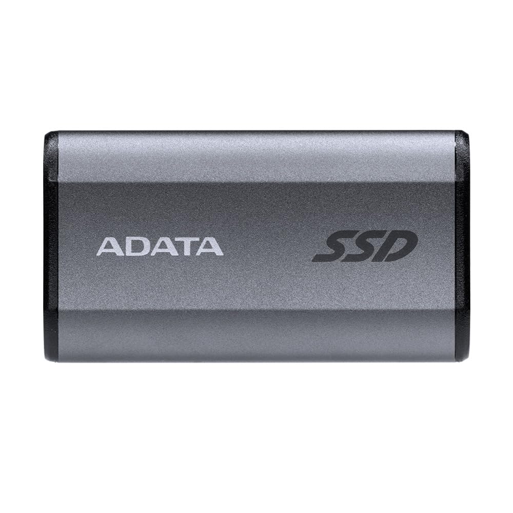 【エイデータ】 外付けSSD SE880 グレー 500GB USB 3.2 Gen2 USB Type-A ポートまたはUSB Type-C ポート 最大読込速度20Gbp/秒 AELI-SE880-500GCGY-I ケーブル式|Maison Outre