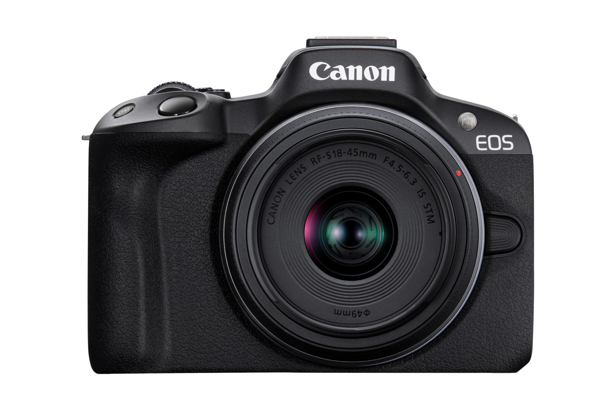 Canon ミラーレス一眼カメラ EOS R50 標準ズームレンズキット(RF-S18-45) ブラック/APS-C/約375g EOSR50BK-1845ISSTMLK|Maison Outre