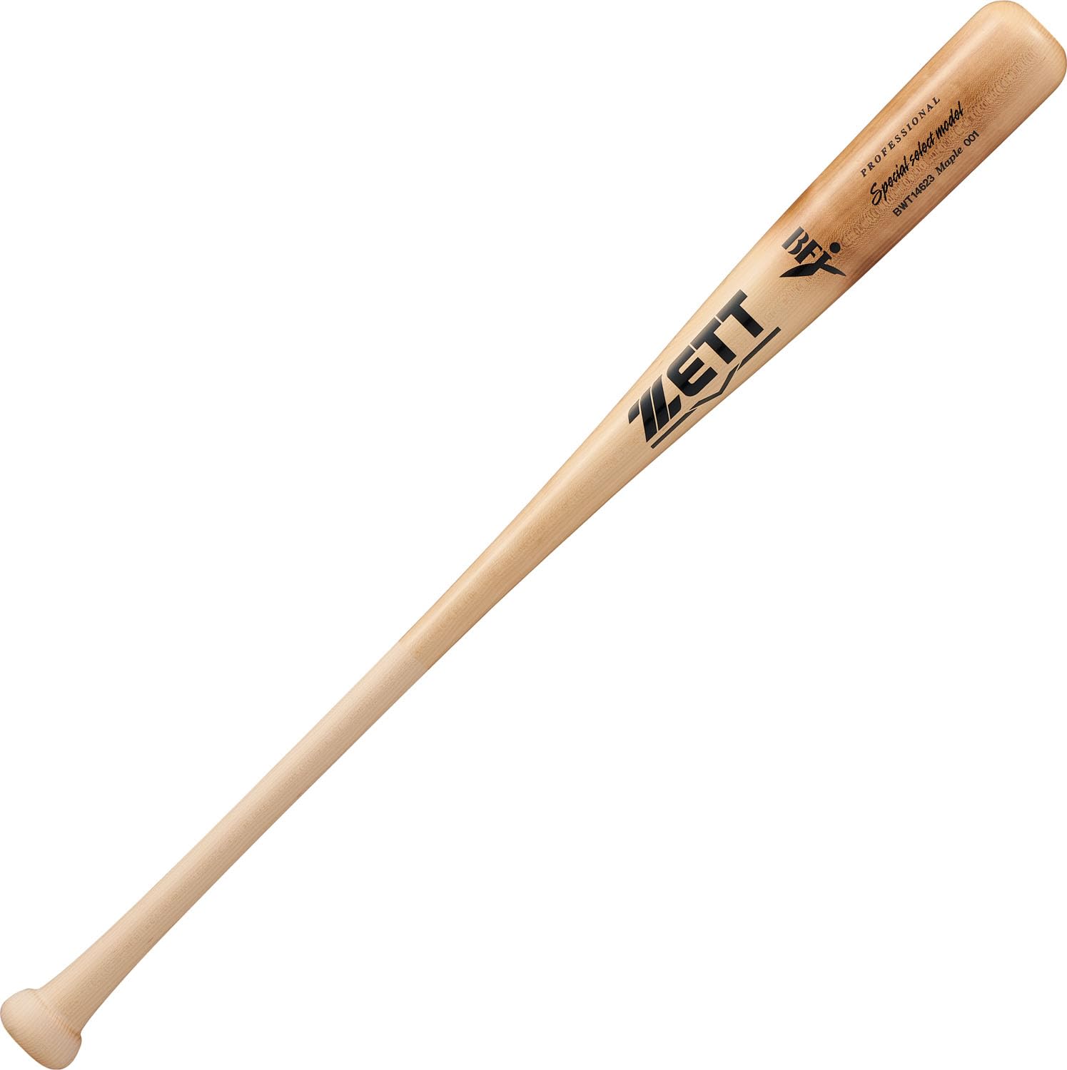 ゼット(ZETT) 硬式野球 バット スペシャルセレクトモデル 木製(北米産ハードメイプル) 83cm 880g平均 焼き加工(1201NA) 日本製 BWT14623|Maison Outre