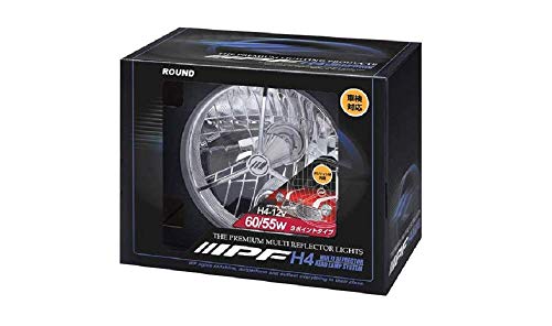 IPF ヘッドライト ハロゲン H4 丸形 2灯式 マルチリフレクター ポジション付き 3ポイント付き 純正採用品 HL-51