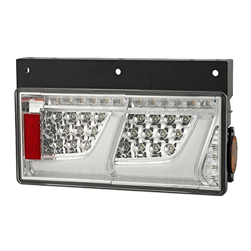 KOITO(小糸製作所) オールLEDリアコンビネーションランプ2連 ノーマルターン クリアVer. 右用 トラック用 LEDRCL-24R2C