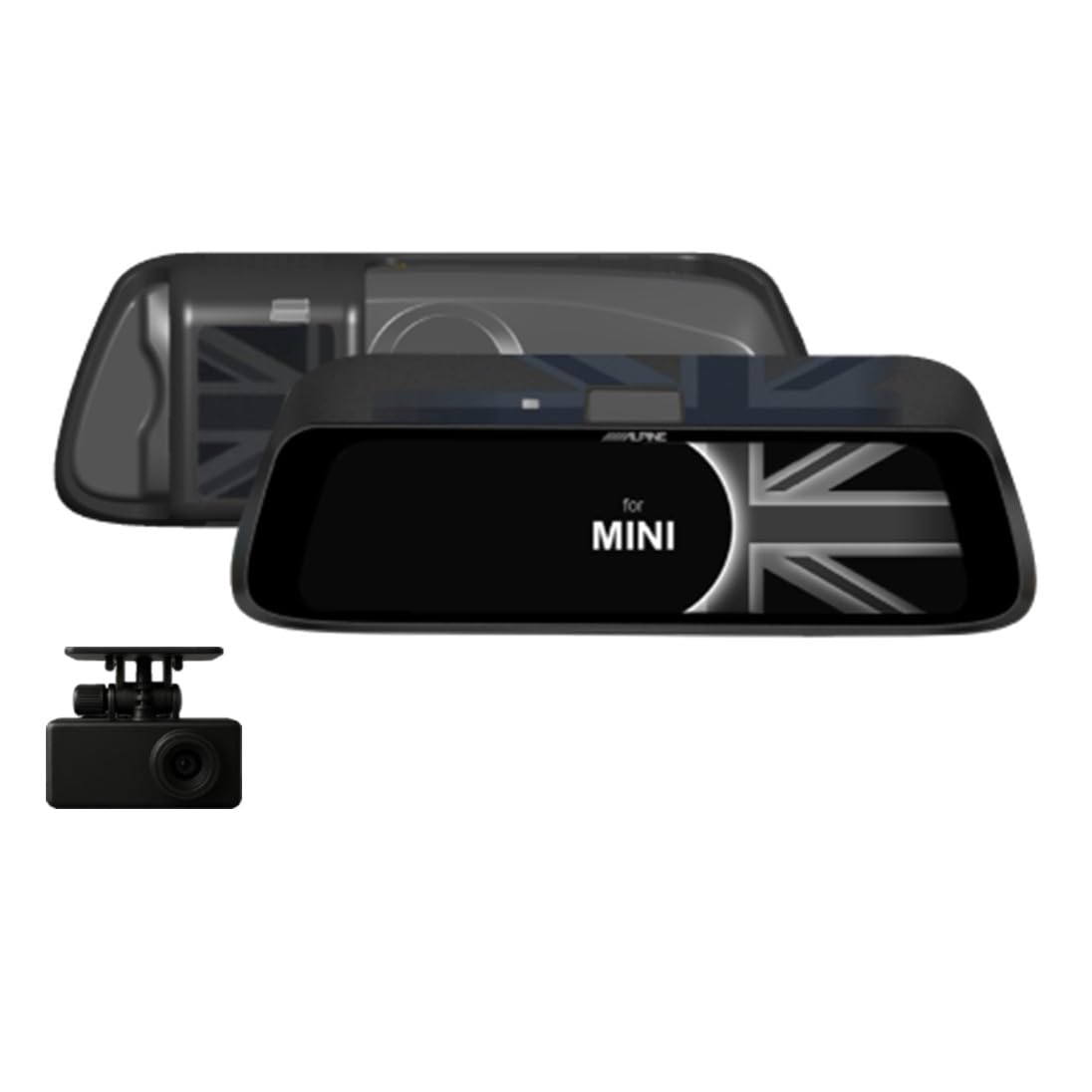 アルパイン(ALPINE) MINI専用 9型デジタルミラー (車内用リアカメラ) DMR-DM900-MINI-IC 200万画素カメラ / STARVIS/フルHD液晶 / 5段階デジタルズーム機能 / 専用オープニング搭載