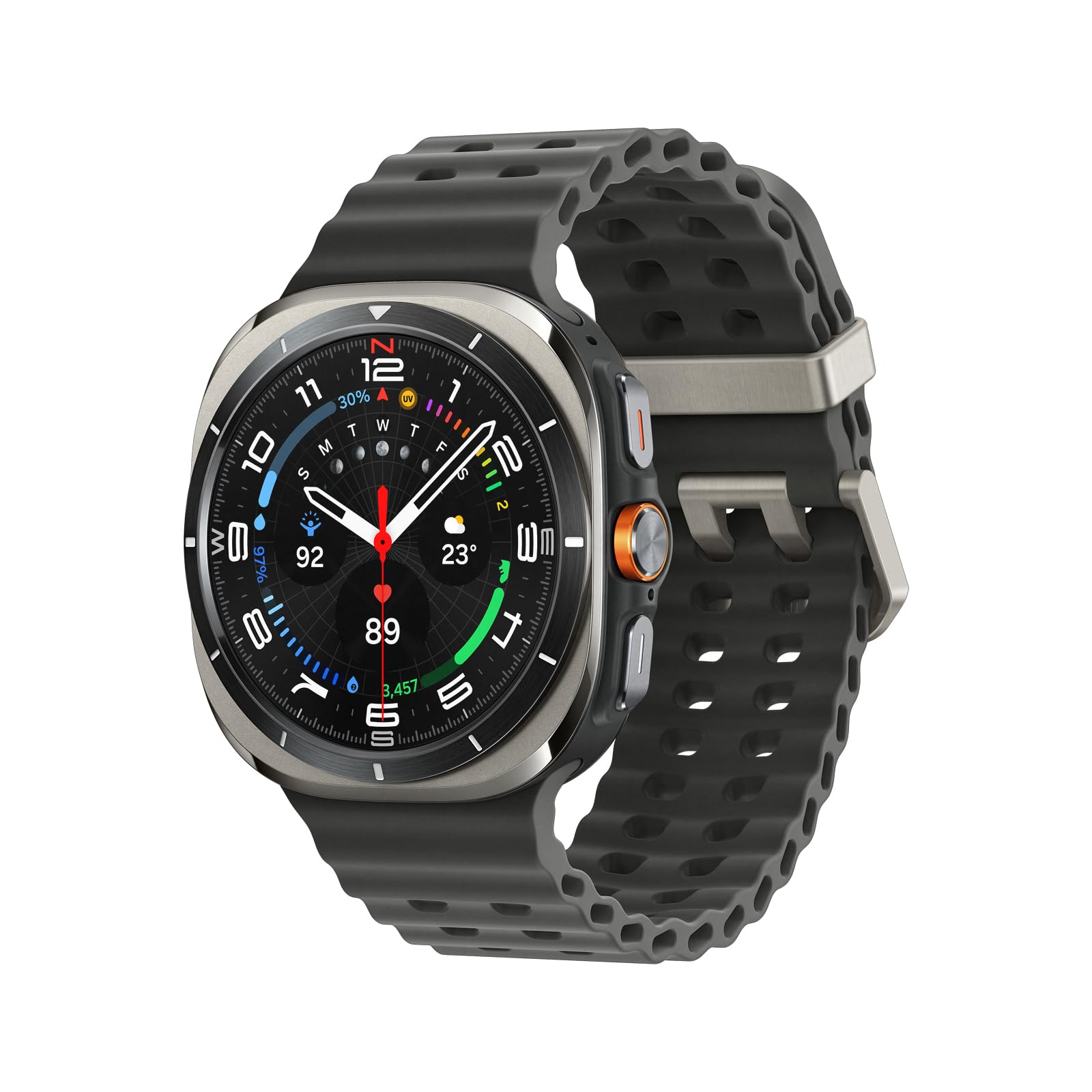Galaxy Watch Ultra|チタニウムシルバー|スマートウォッチ|Samsung 純正 国内正規品|2024年発売|Felica対応|防水|LTE|Bluetooth v5.3|GPS|バッテリー最大80時間|睡眠管理|SM-L705FZTJSJ|Maison Outre