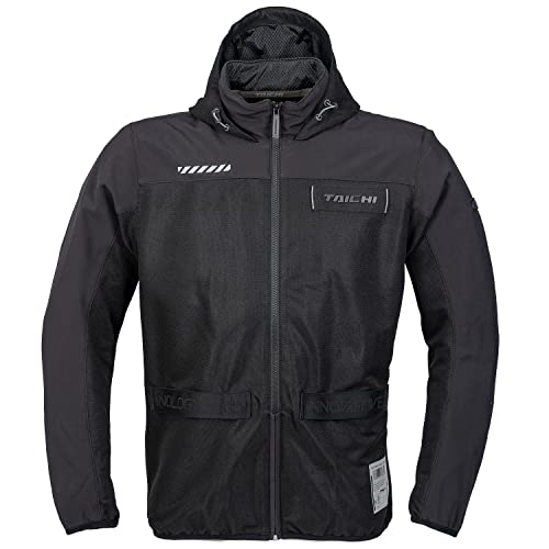 RSタイチ(アールエスタイチ) エアーフリップ パーカ 春夏向け 通気性 ストレッチ CEプロテクター内蔵 ブラック XL [RSJ334]｜Maison Outre 19,020円