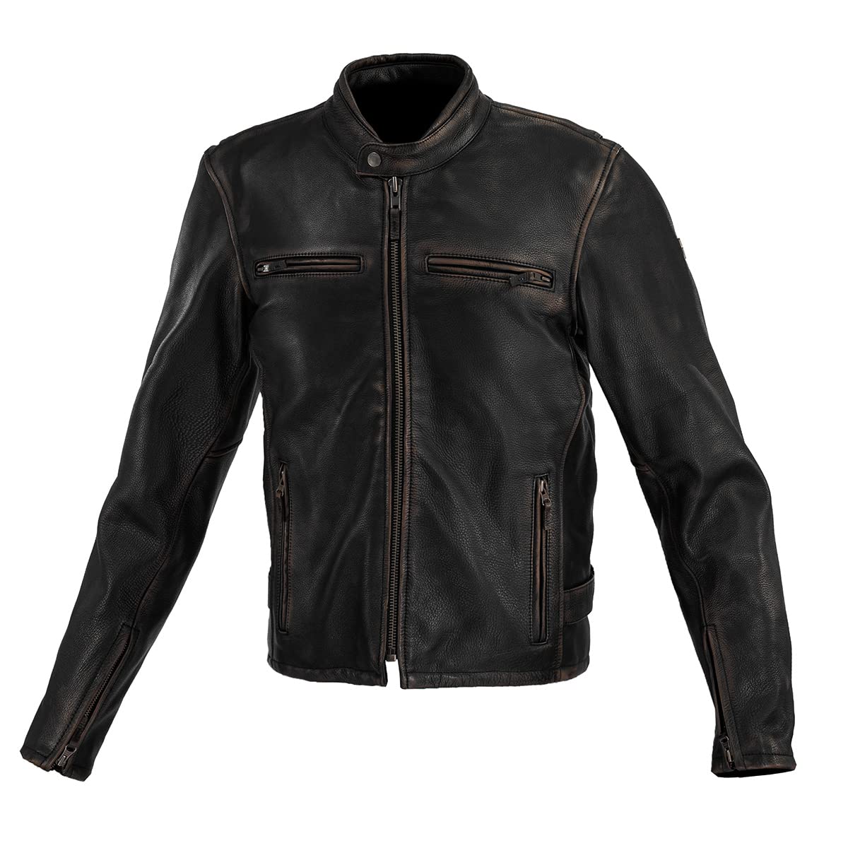 [KOMINE] バイク用 ジャケット LJ-5343 シングルライダースレザージャケット 02-5343 レディース VintageBlack WM｜Maison Outre