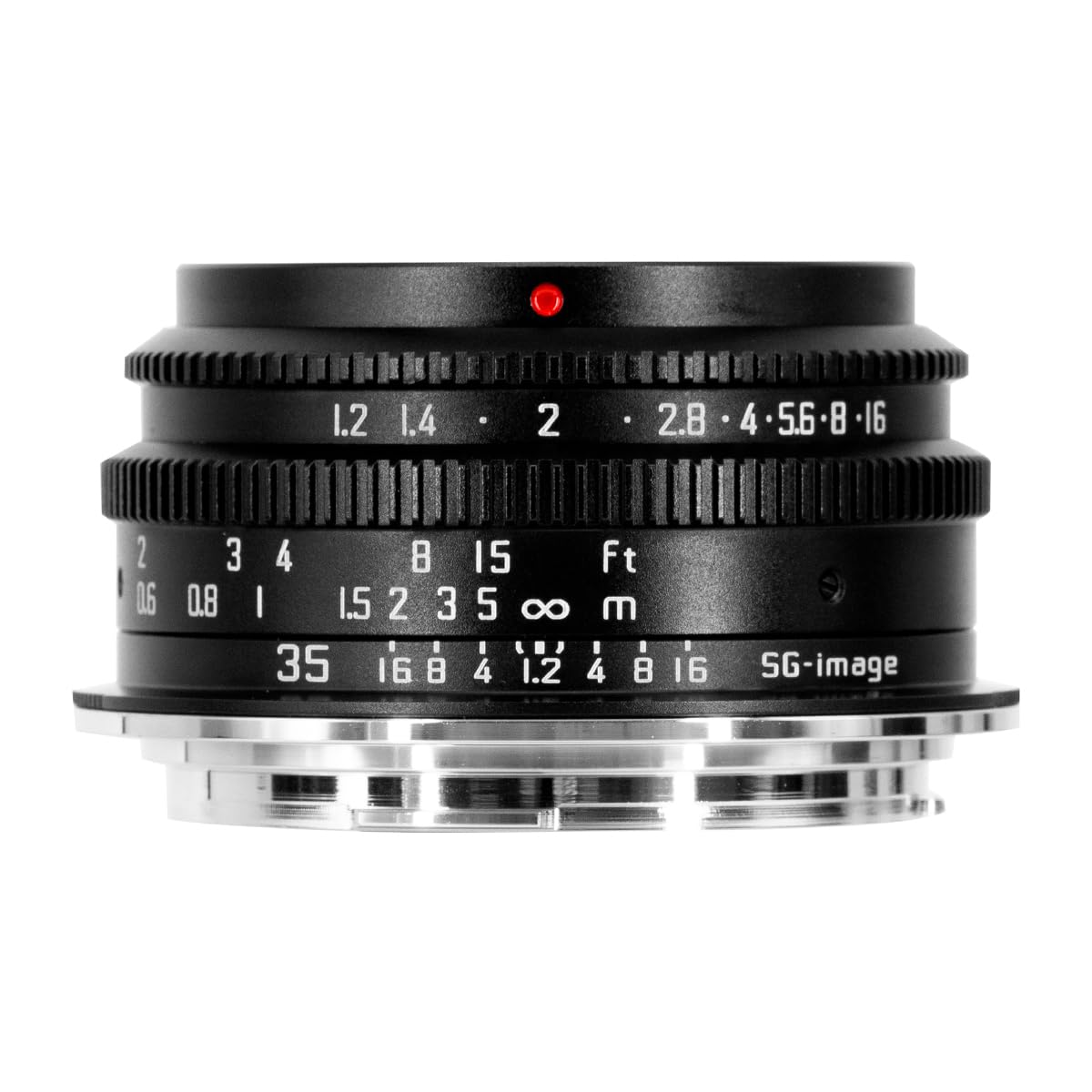 SG-image 35mm F1.2 APS-C対応 Zマウント 大口径 単焦点 MF(マニュアルフォーカス) ブラック【2年保証・国内正規品】|Maison Outre