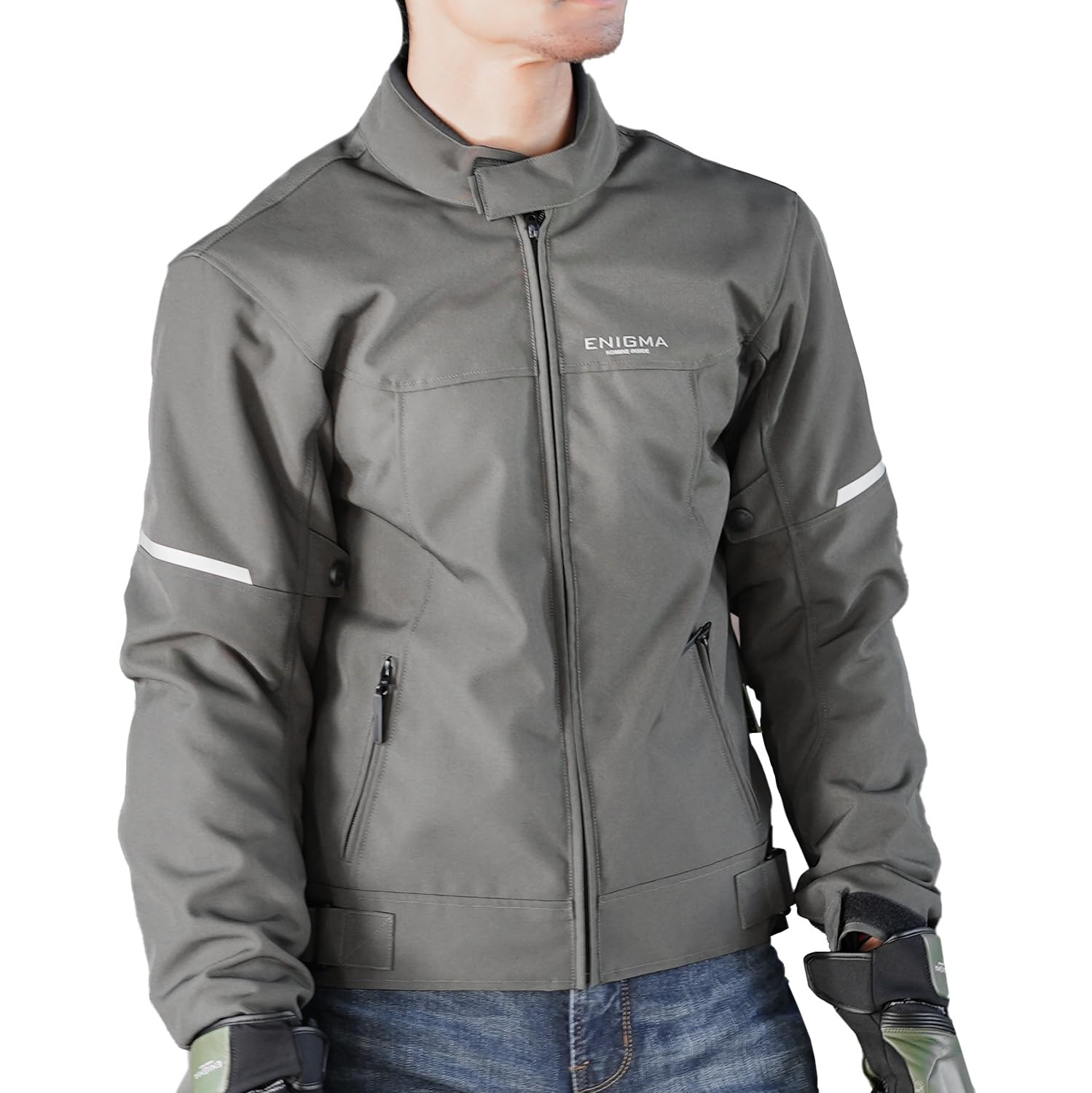 [ENIGMA] コミネ バイク用 ジャケット EN-014 ヘリテージジャケット 秋冬向け CE規格レベル2 ロングシーズン リフレクター付き｜Maison Outre