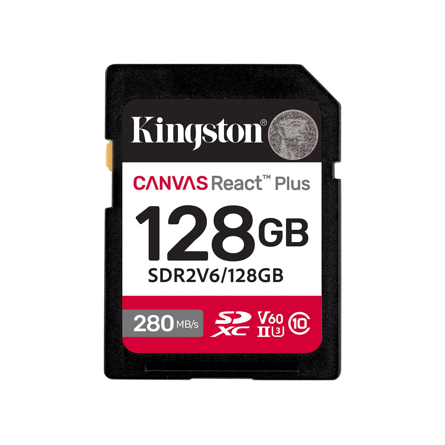 Kingston キングストン SDXCカード 128GB 最大280MB/s UHS-II V60 4K Canvas React Plus SDR2V6/128GB 製品寿命期間保証|Maison Outre