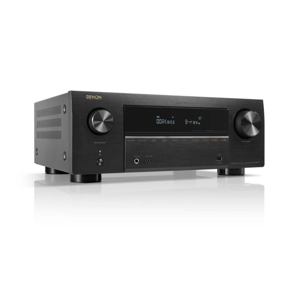 【Denon】デノン AVC-X2850H 7.2ch AVサラウンドアンプ 8K Ultra HD、HDR10+、 eARC対応/ブラック AVCX2850HK|Maison Outre