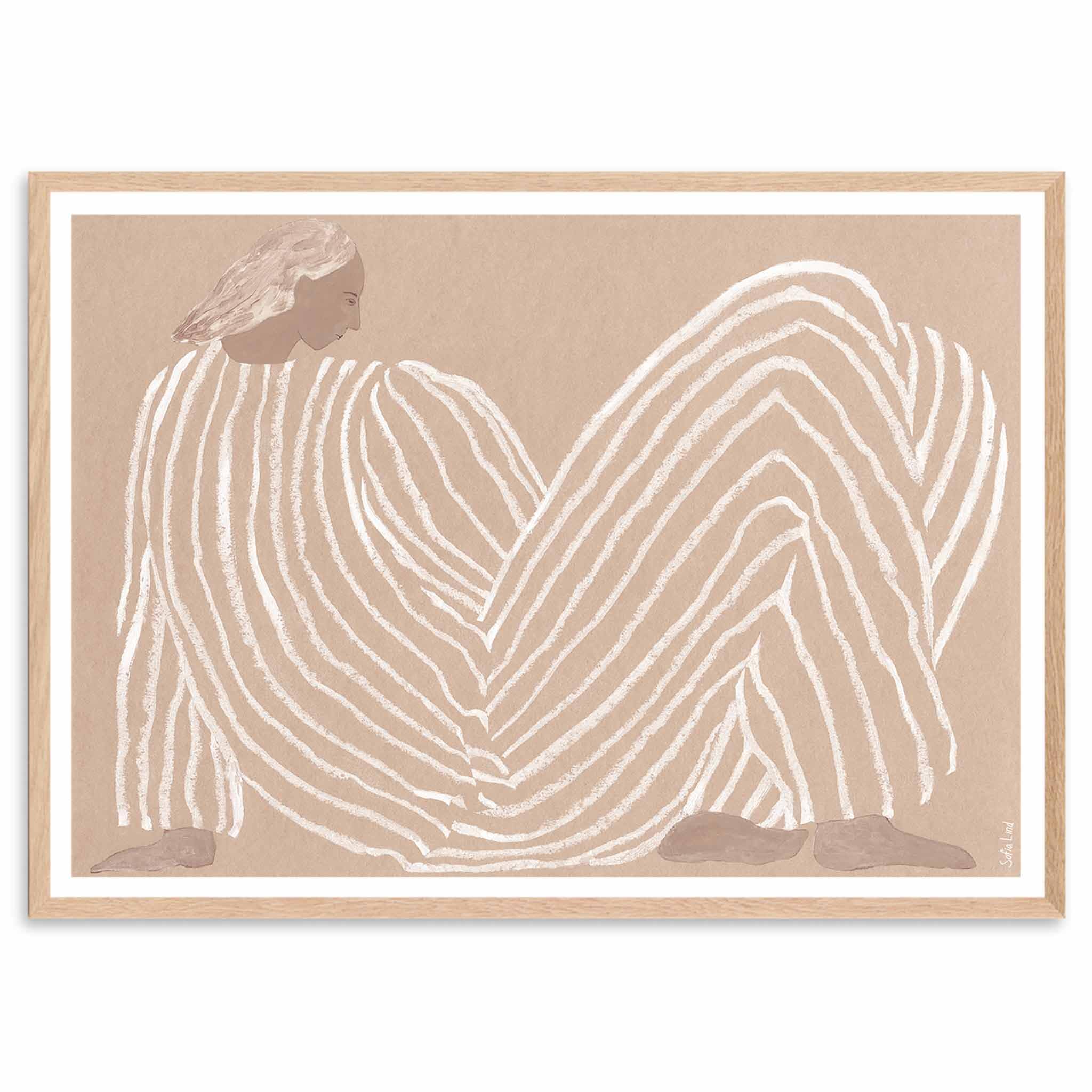 THE POSTER CLUB × Sofia Lindポスター/アートプリント 50×70cm Me|Maison Outre