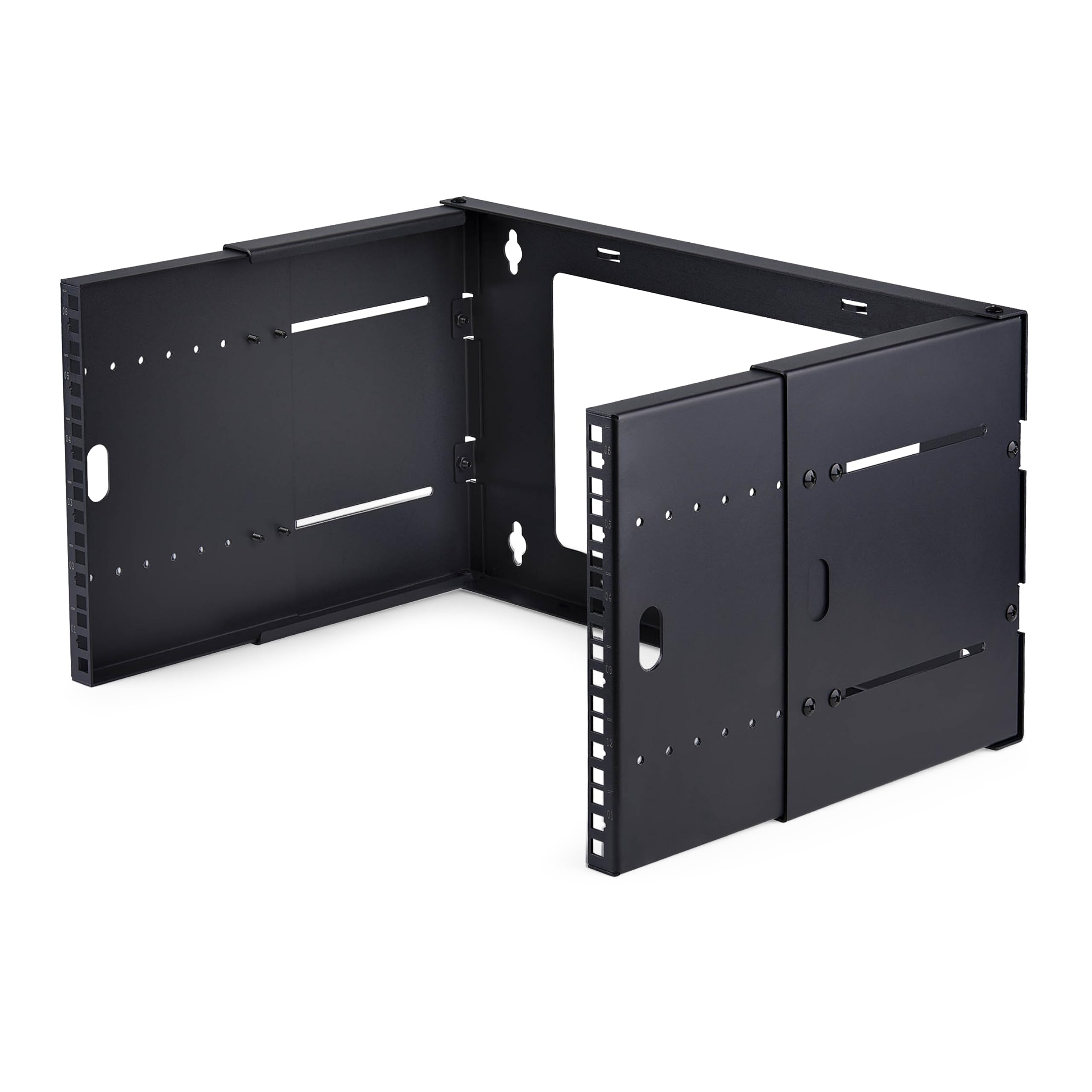 StarTech.com サーバーラック/ウォールマウント型/6U/19インチ/最大40cm奥行調整可能/耐荷重40kg/IT機器・パッチパネル・ネットワークスイッチ用ラック WALLMOUNT6-HAF|Maison Outre