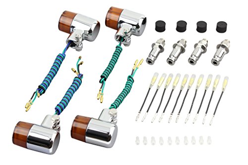 ポッシュ(POSH) 71タイプウインカー 車種専用セット ZEPHYR1100/RS(~'00) ZEPHYR750/RS(~'00) ZEPHYR400χ(~'00) ZRX400II(~'00) メッキボディ/オレンジレンズ 031491-33