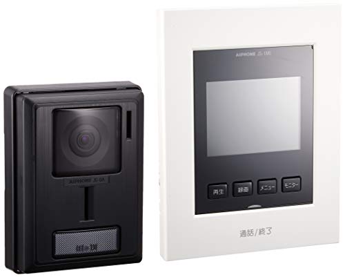 アイホン テレビドアホン シンプルデザイン 録画機能付き AC電源直結式 JS-12E|Maison Outre