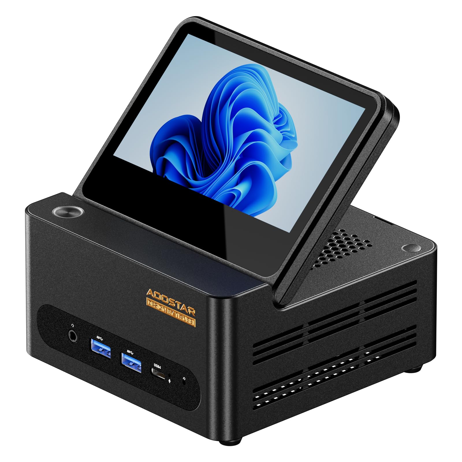 AOOSTAR ミニpc ゲーミングpc、ryzen9 PRO 8945HS 5.2GHz AI プロセッサー、8845hs/8745hsより高性能、32G DDR5 1TB PCIE4.0 SSD(128G+8T拡張可) 、radeon 780m、USB|Maison Outre