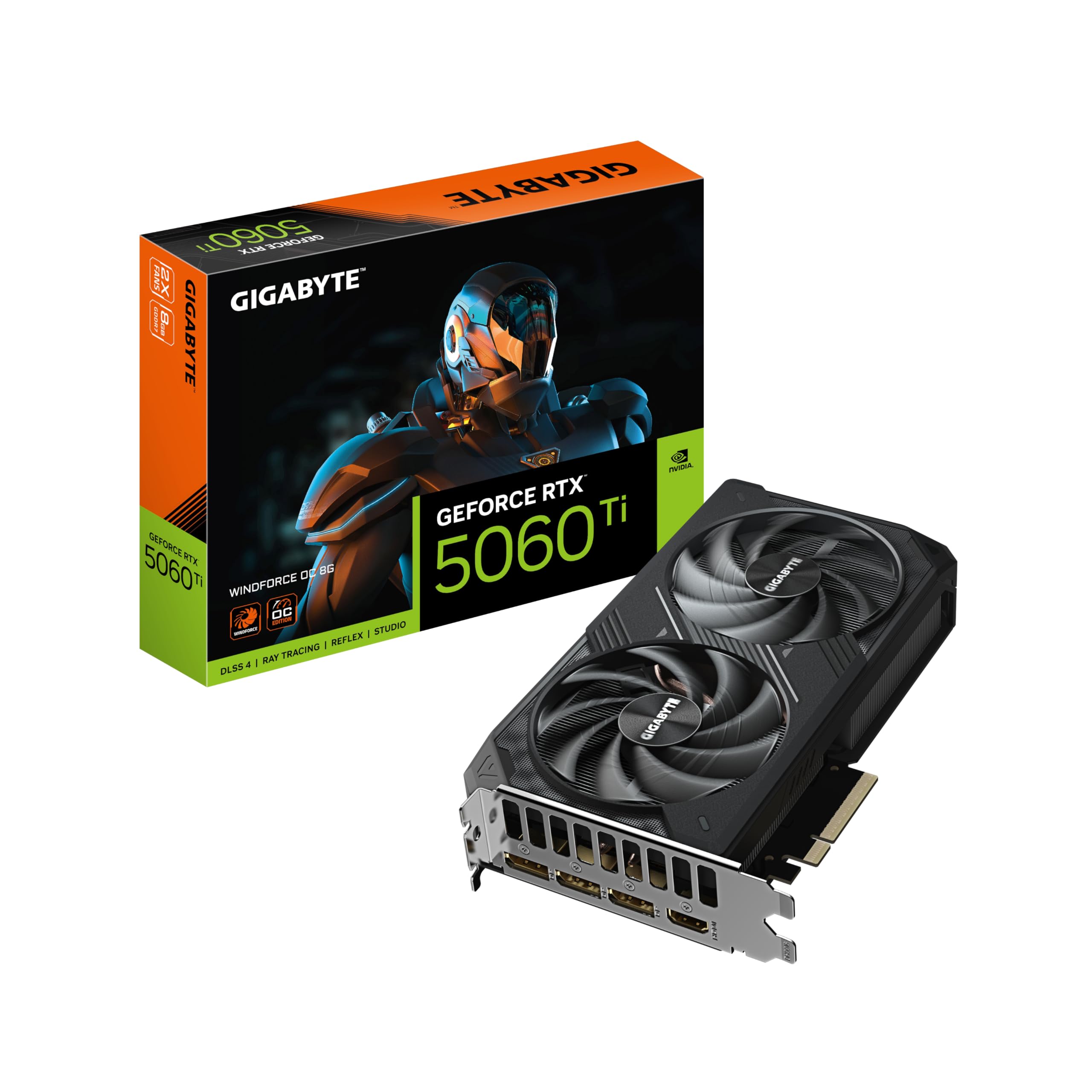 GIGABYTE NVIDIA Geforce RTX5060Ti 搭載 グラフィックボード GDDR7 8GB ギガバイト 【国内正規代理店品】GV-N506TWF2OC-8GD|Maison Outre