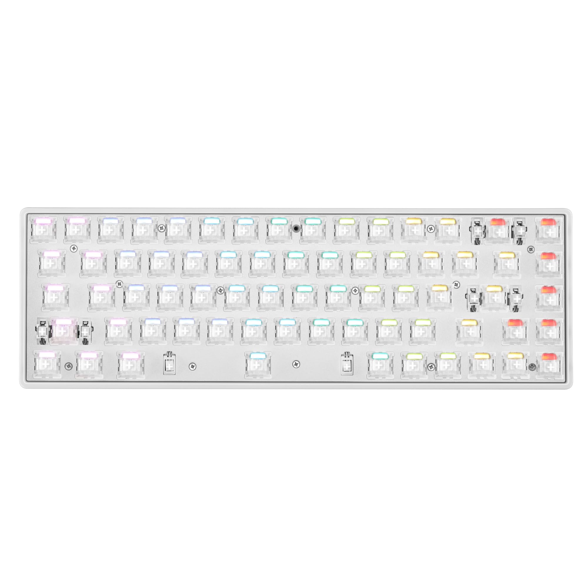 DrunkDeer G65 eスポーツゲーミングキーボード、ラピッドトリガーキーボード - ホール効果スイッチ - 磁気スイッチ - ラストウィン＆リリースデュアルトリガーモード - 調整可能な作動、白い - ベアボーン｜Maison Outre