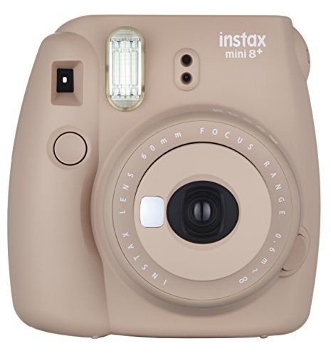 FUJIFILM インスタントカメラ チェキ instax mini8プラス 接写レンズ・純正ハンドストラップ付き ココア INS MINI 8P COCOA|Maison Outre