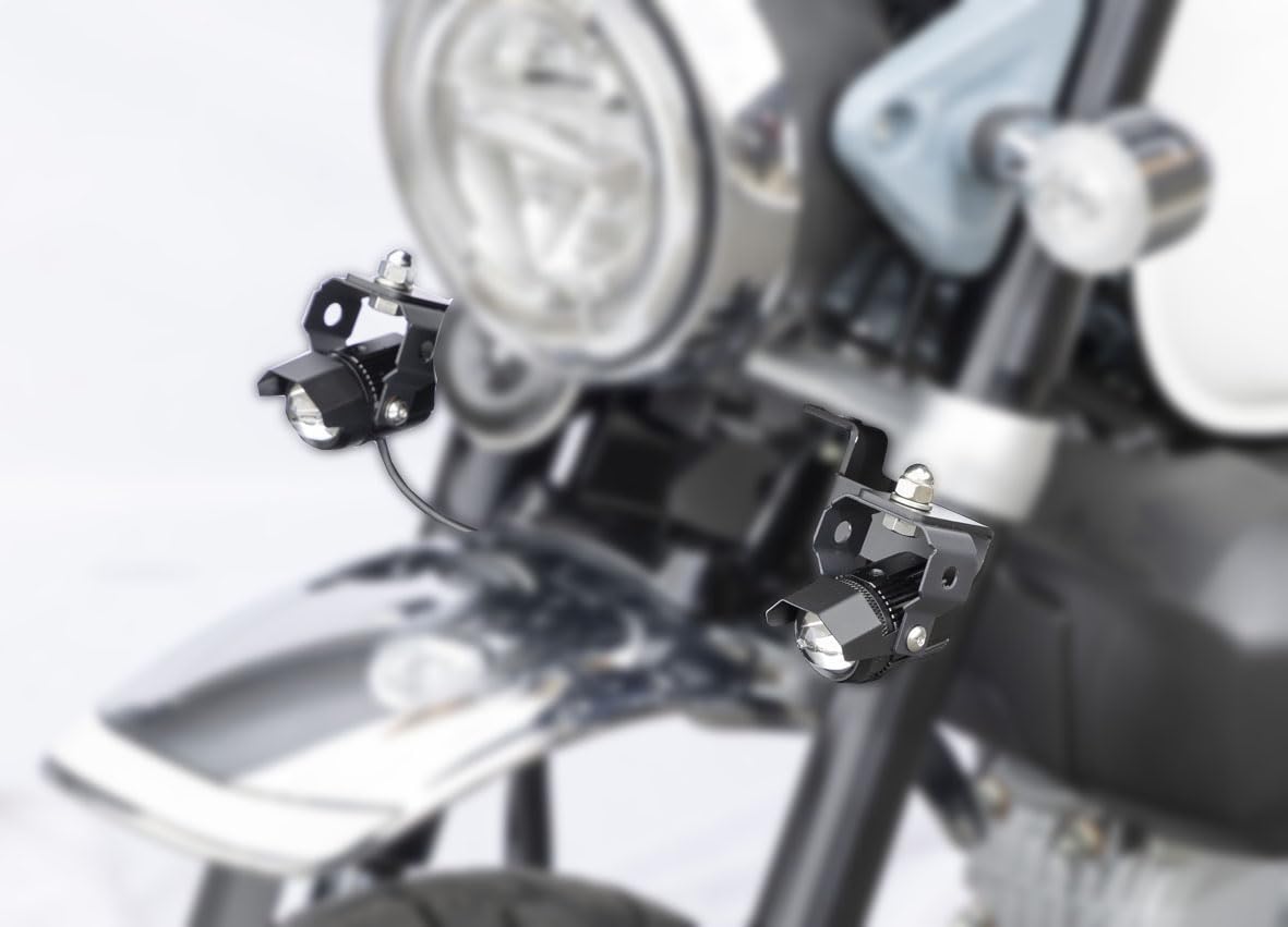 キジマ(Kijima) モンキー125('18-) フォグランプキット M1タイプ 小型 ホワイト/イエロー 3000lm 防水IP68 205-6166|Maison Outre
