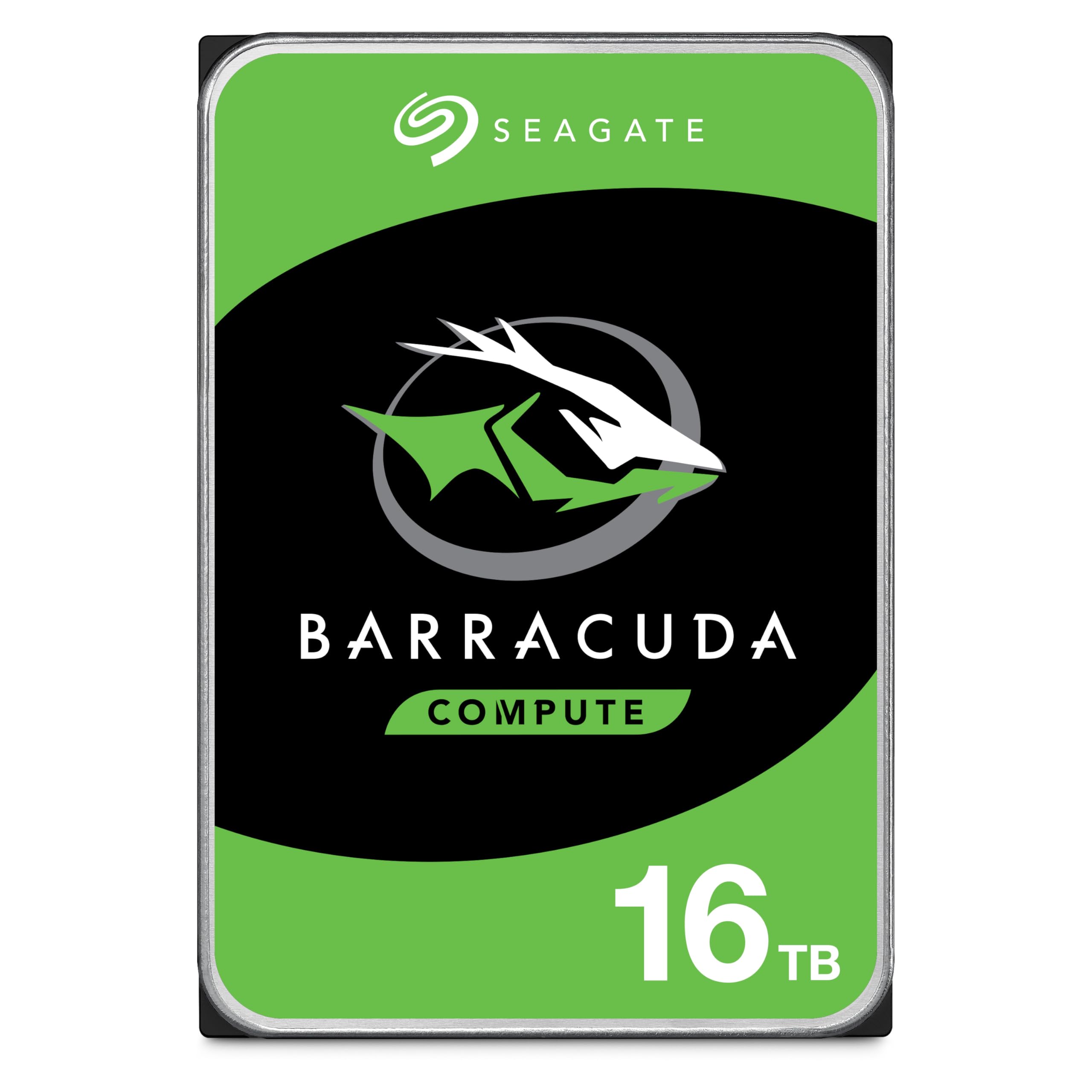 Seagate Barracuda 16TB 内蔵ハードドライブ 7200 U/分、512MBキャッシュ、SATA 6Gb/s、3.5インチ (ST16000DM001)|Maison Outre