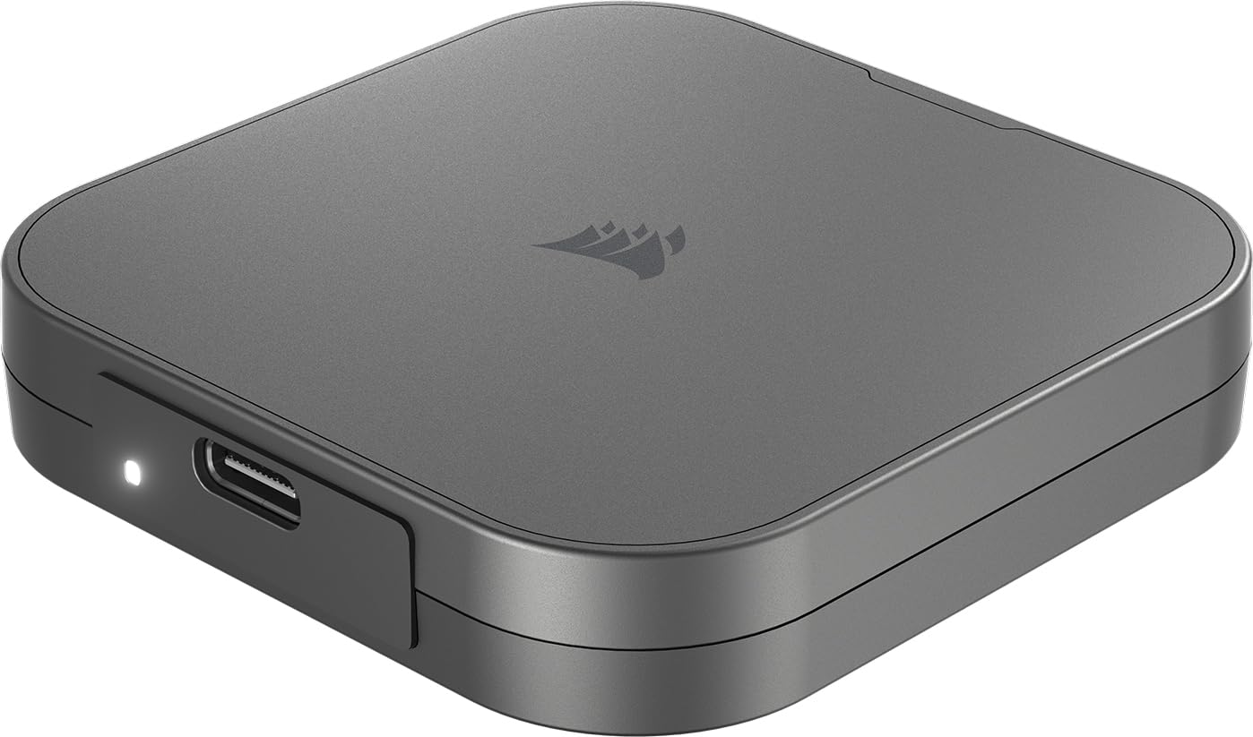 CORSAIR EX300U 1TB USB-C 外付けSSD (ソリッドステートドライブ) ・ 最大1,100MB/秒 ・ MagSafe対応磁気マウント ・ USB 3.2 Gen 2 ・ iOS、Android、PCで使用可能& Mac対応 ・ グレ｜Maison Outre