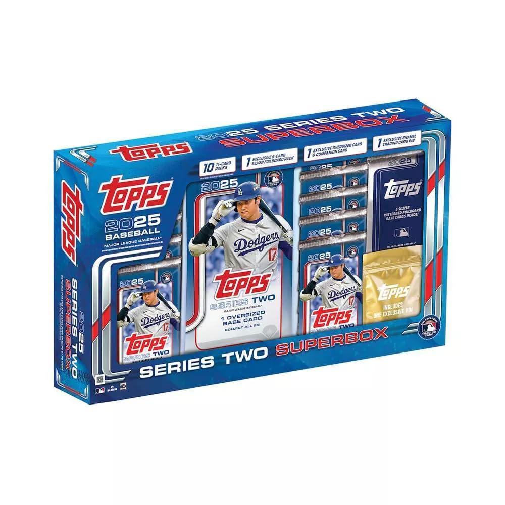 2025 Topps MLBシリーズ2 野球 トレーディングカード スーパーボックス|Maison Outre
