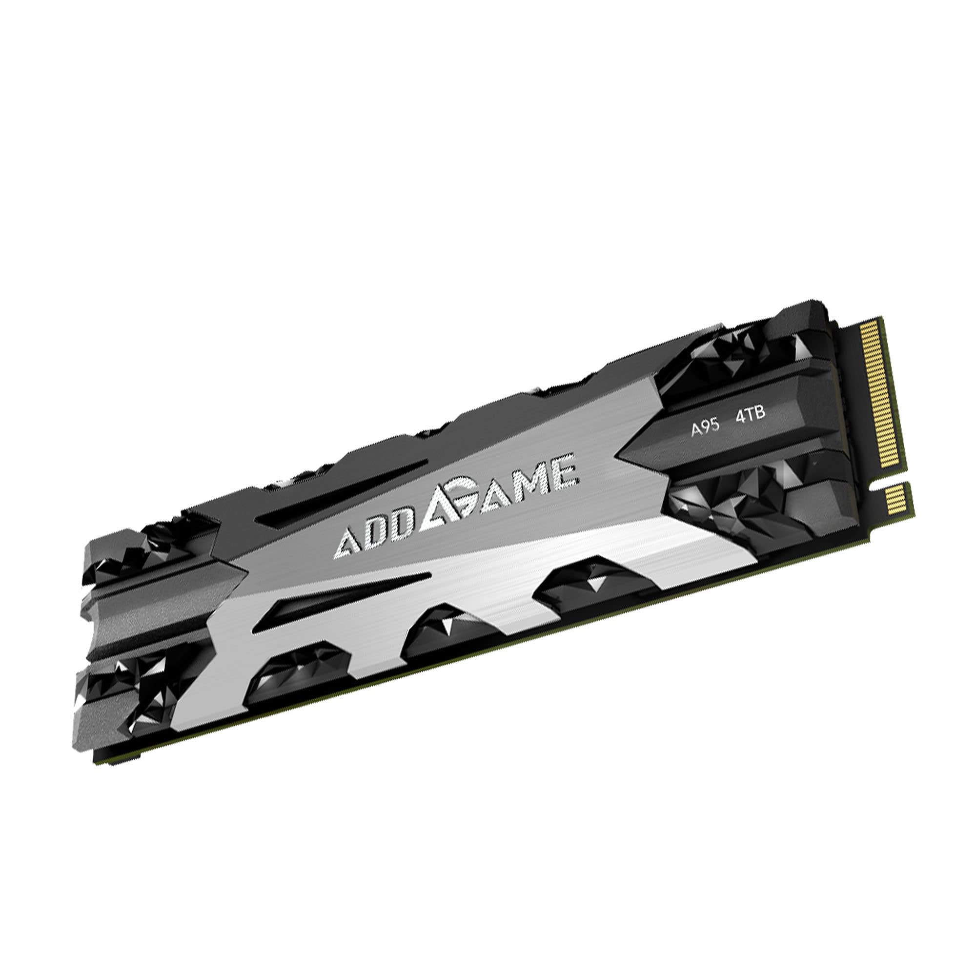 addlink AddGame 台湾製 A95 4TB SSD【PS5動作確認済】ヒートシンク付き M.2 Type 2280 内蔵 SSD 3D TLC| 最高転送速度 7,200MB/秒| 3D TLC NAND搭載| PS5拡張適用| メーカー5年保|Maison Outre