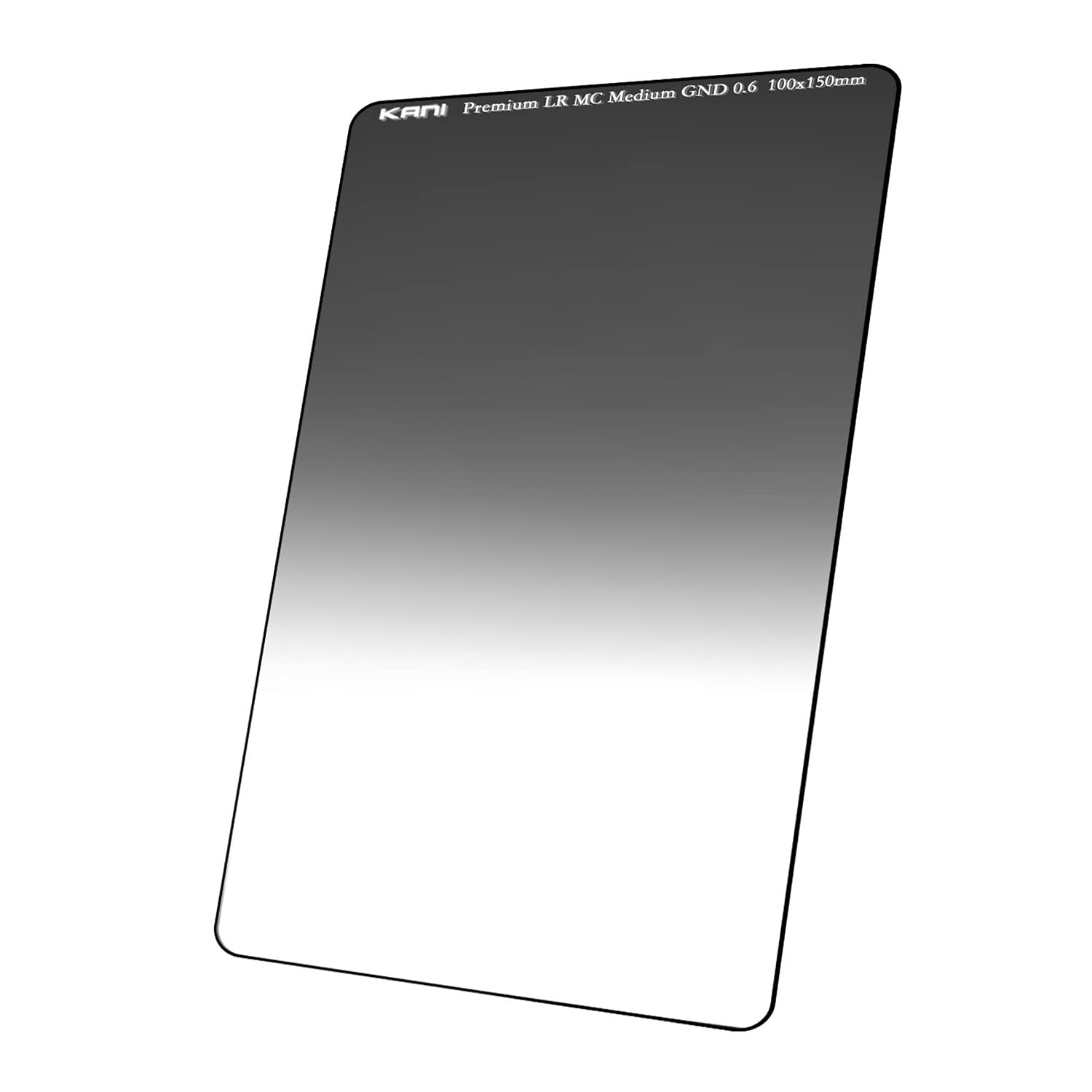 KANI 100mm幅 角型フィルター ハーフNDフィルター Premium LR MC Medium GND 0.6 100&times;150mm 減光効果最大2絞り分 色カブリ抑制 低反射 撥水 撥油 防汚 ナノコーティング 806622｜Maison Outre