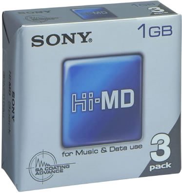 ソニー Hi-MDメディア 1GB3枚パック 3HMD1GA｜Maison Outre 26,681円
