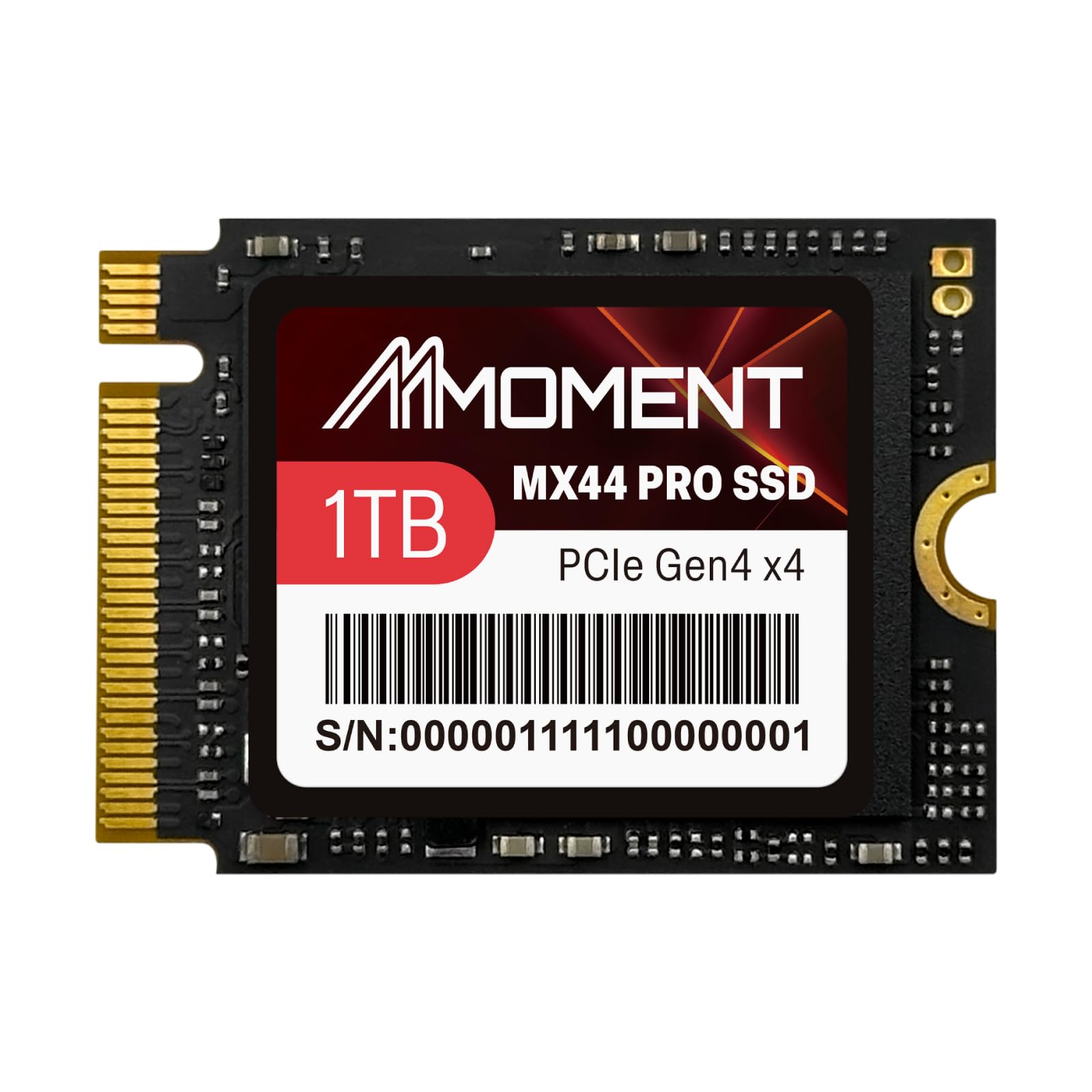MMOMENT MX44 PRO 1TB M.2 2230 NVMe SSD PCIe Gen4 x4 / PCIe 4.0 内蔵SSD 最大読込 約5000MB/s・最大書込 約4700MB/s|M.2 2230対応デバイス用 ストレージ拡張|Maison Outre