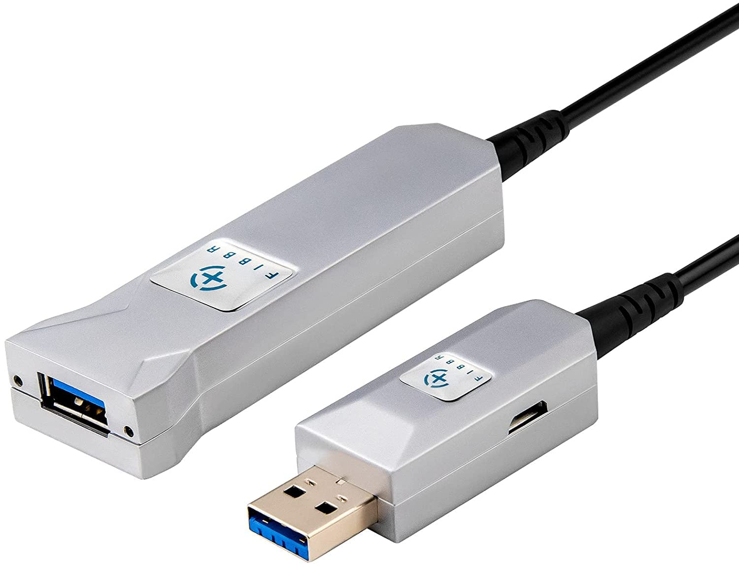 FIBBR 超ロング USB 3.0 延長ケーブル タイプ A オス - メス、20M 高速 5Gbps データ転送エクステンダー コード、プレイステーション、プリンター、ディスプレイ、ハード ドライブ、ウェブカメラ用 USB 3.0 光ファイバー ケーブ｜Maison Outre 36,496円