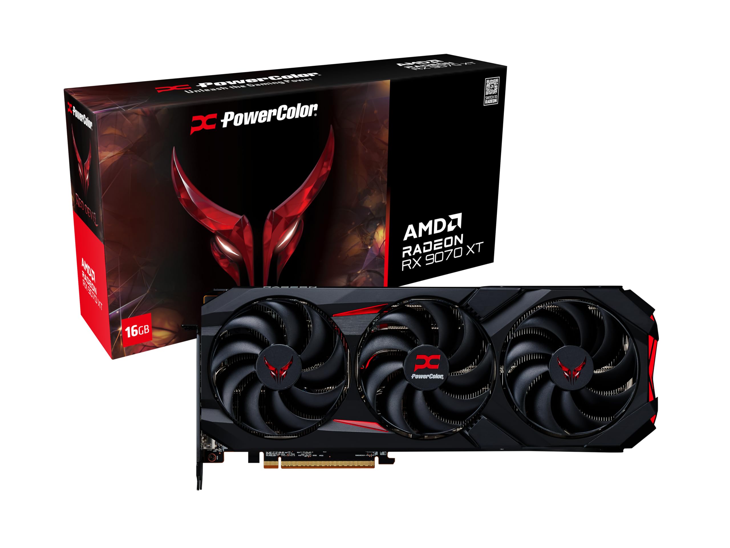 Power Color AMD Radeon RX9070XT 搭載 グラフィックボード GDDR6 16GB Red Devil パワーカラー 【国内正規代理店品】RX9070XT 16G-E/OC|Maison Outre
