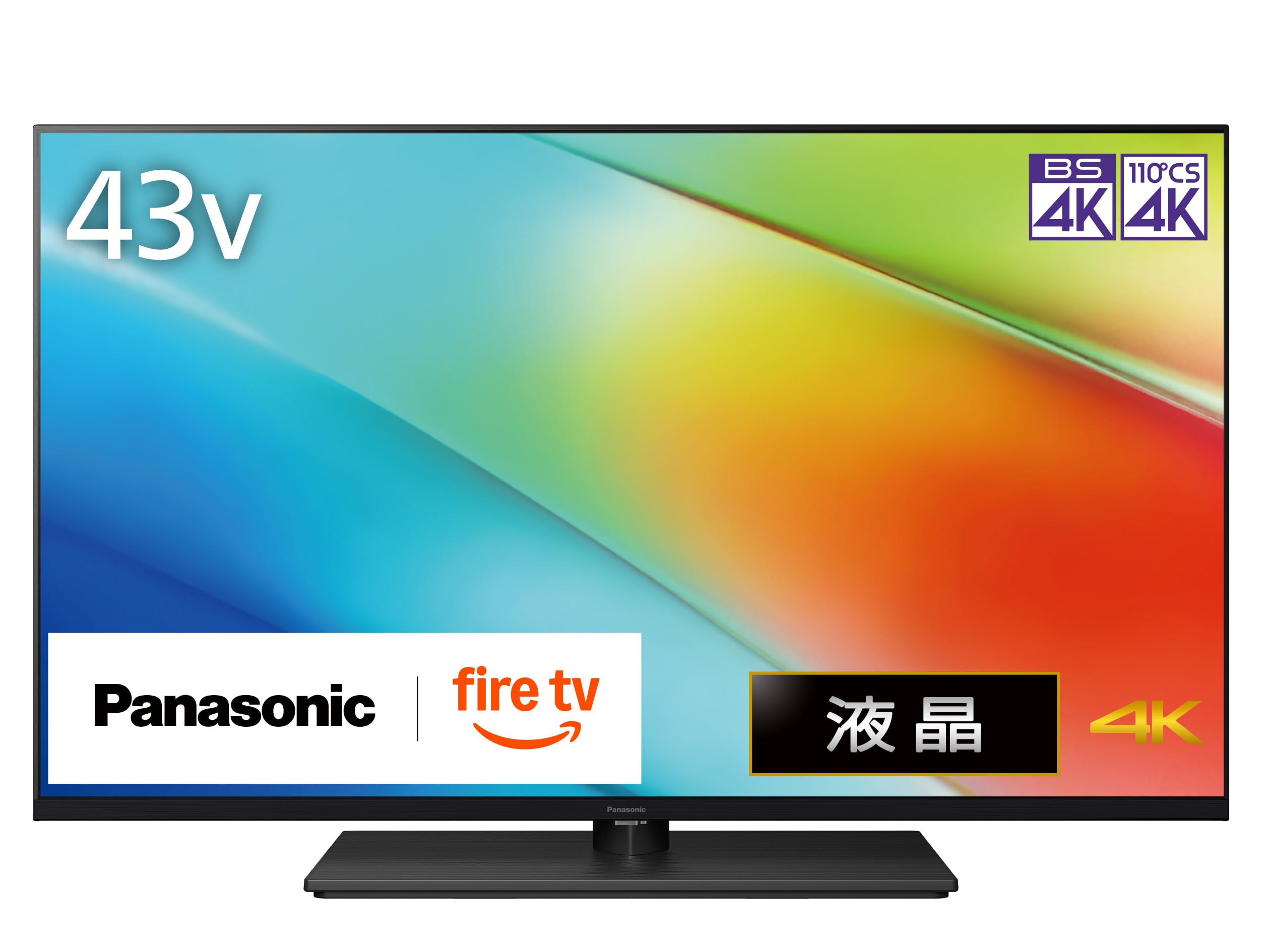 パナソニック 43V型 液晶 テレビ 4K TV-43W90B VIERA FireTV搭載 転倒防止スタンド 2025年ミドルモデル|Maison Outre