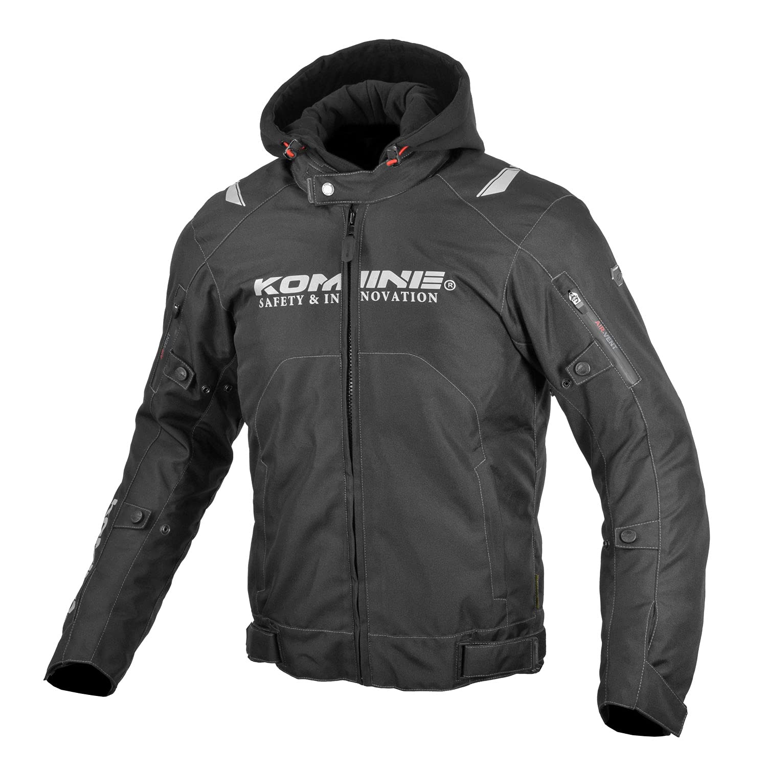 コミネ(KOMINE) バイク用 JK-5961 プロテクトウインタージャケット Solid Black 4XL|Maison Outre