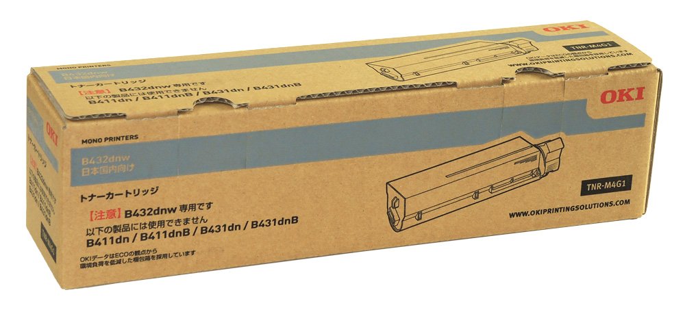 OKI 国内純正トナーカートリッジ TNR-M4G1 ブラック (T)｜Maison Outre