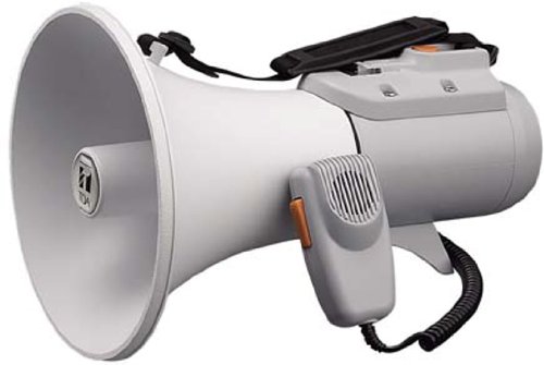 TOA(ティーオーエー) ショルダーメガホン 15W ホイッスル音付き ER-2115W|Maison Outre