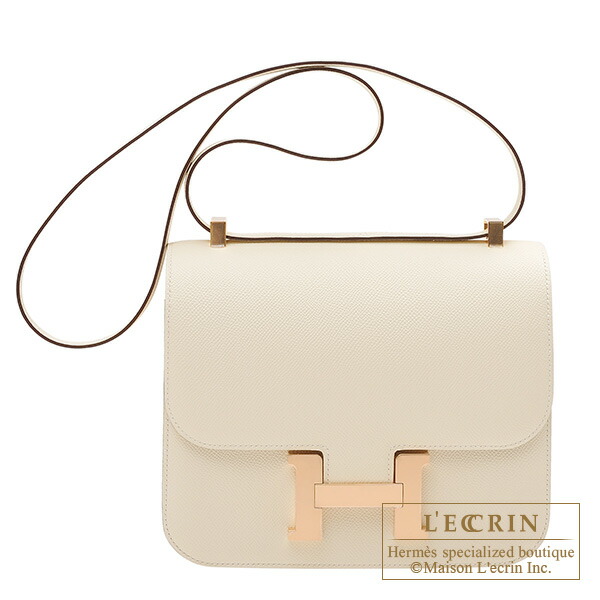 hermes constance 24 black epsom rose gold