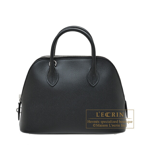 エルメス　ボリード1923　25　ブラック　ヴォーエプソン　シルバー金具　 HERMES　Bolide bag 1923 25　Black　Epsom leather　Silver hardware