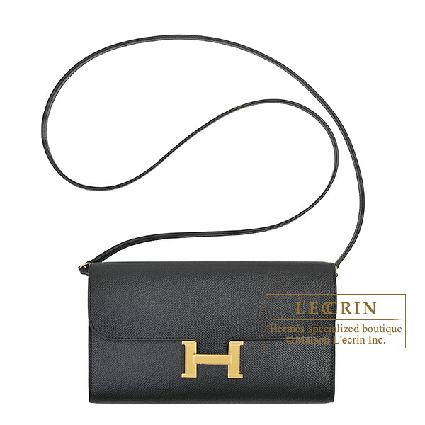 エルメス　コンスタンスロング　トゥーゴー　ブラック　ヴォーエプソン　ゴールド金具　 HERMES　Constance Long To Go　Black　Epsom leather　Gold hardware 571,560円