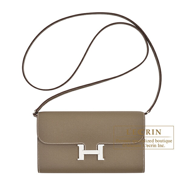 【即完売★】HERMES コンスタンス スリムウォレット gris etain 財布 《コンスタンス》 スリム | Hermès - エルメス-公式サイト