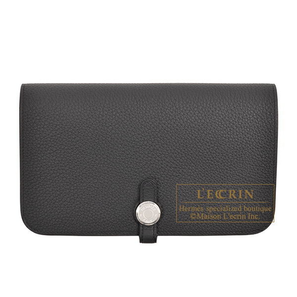 HERMES ドゴン ☆正規店購入 HERMES ドゴン ロング エトゥープ (HERMES/長財布