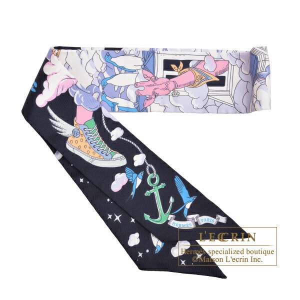 楽天市場】HERMES エルメス ツイリー エルメス・ストーリー ピンク