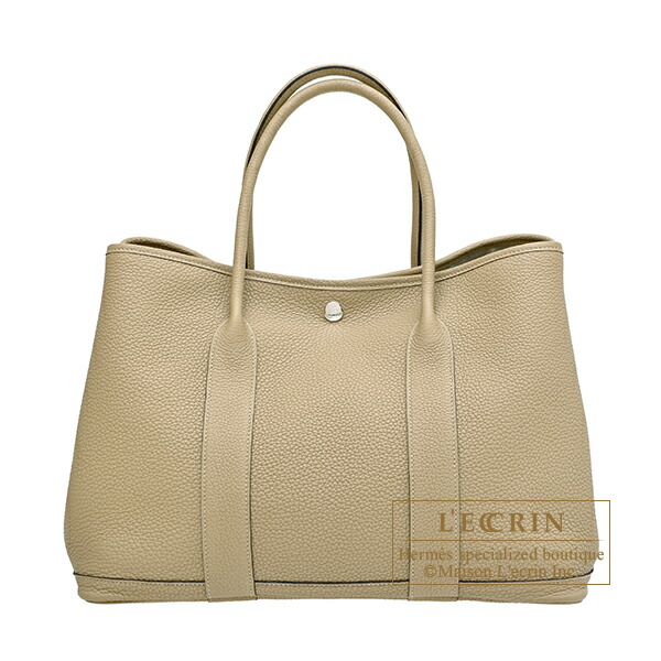 Hermèsパーティートレィ（楕円） エルメス ガーデンパーティPM/36 ヴェールマングローブ トワル