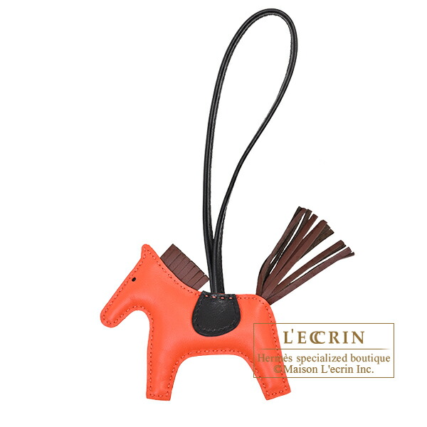 エルメス　ロデオチャームPM　カプシーヌ/テール　アニョーミロ　 HERMES　Rodeo charm PM　Capucine/Terre　Agneau