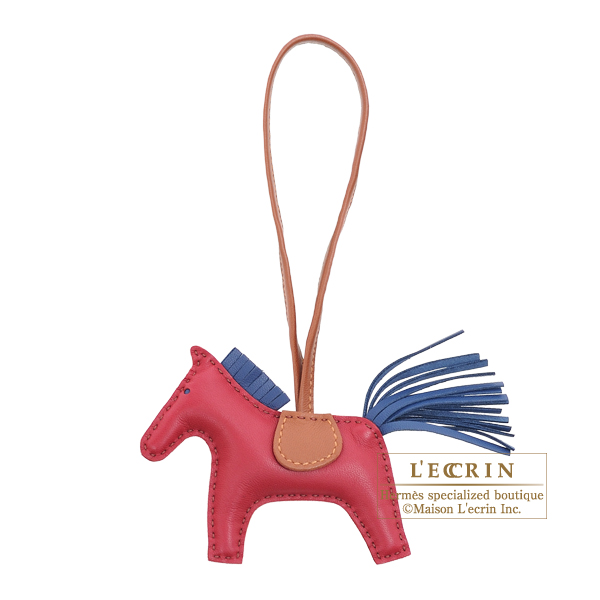 【楽天市場】エルメス ロデオチャームPM ルビー/ブルードマルト アニョーミロ HERMES Rodeo charm PM Ruby/Blue