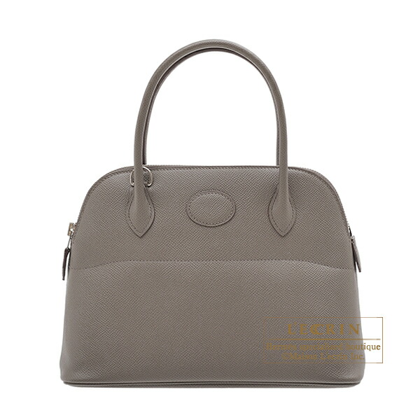 Lecrin Boutique Tokyo Hermes Bolide Bag 27 Etain Epsom Leather Hermes Bolide Bag 27 Etain Epsom Leather Silver Hardware